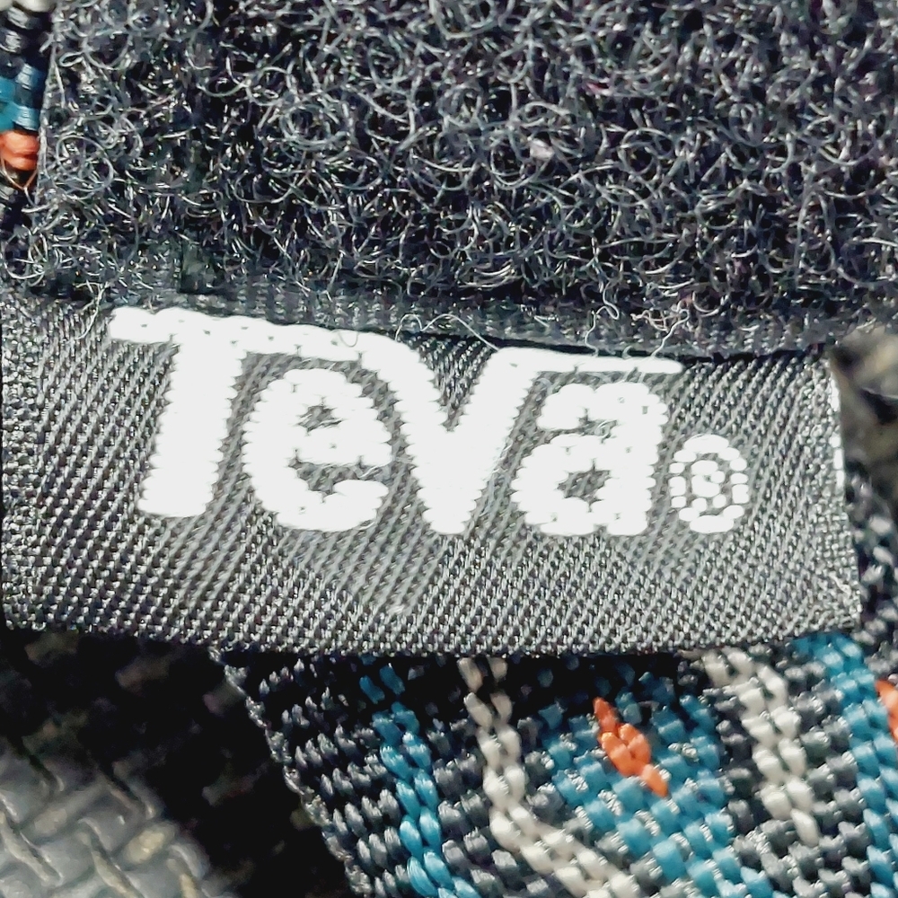 Teva Hurricane XLT2 Black Blue Slip On Comfy Flt Hiking Summer Sandals I633 - Picture 9 of 11